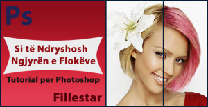 si te ndryshosh ngjyren e flokeve me photoshop